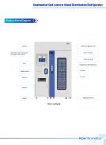 Haier Unattended Self-service Blood Distribution Refrigerator HXC-629ZZ - 3