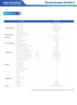 Haier V1 Pharmacy Refrigerator HYC-85GD-4