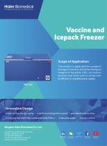 Haier Vaccine and Icepack Freezer HBD-265 -V2 - 1