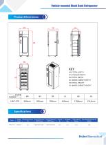 Haier Vehicle-mounted Blood Bank Refrigerator Flyer - 4