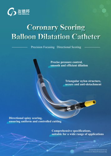 Coronary Scoring Balloon Dilatation Catheter