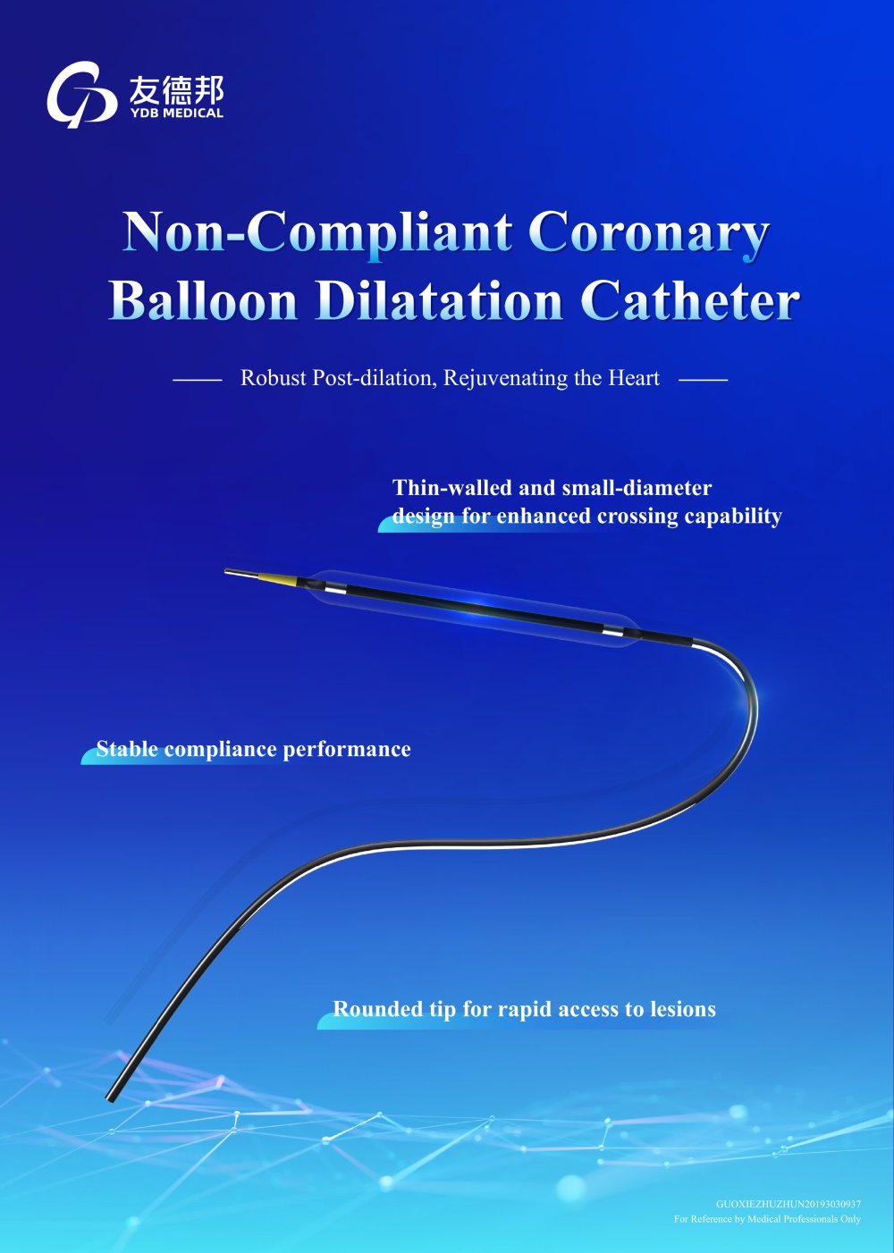 Non-Compliant Coronary Balloon Dilatation Catheter - Nanjing YDB Medical Technology Co., Ltd.