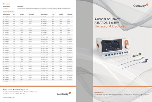 Radiofrequency Ablation system