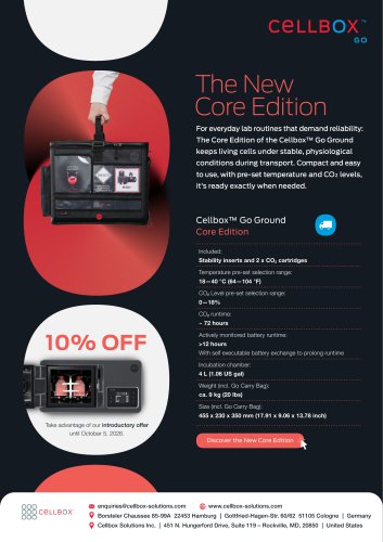 Cellbox™ Go Ground Core Edition