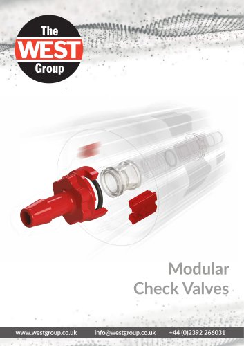 The West Group: Modular Check Valves