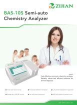Lab Bas Device Semi-automatic clinical chemistry analyzer - BAS-10S - Shenzhen Zijian ...