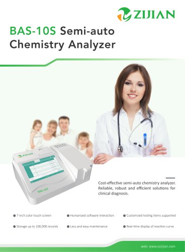 Brochure BAS-10S Semi-auto Chemistry Analyzer