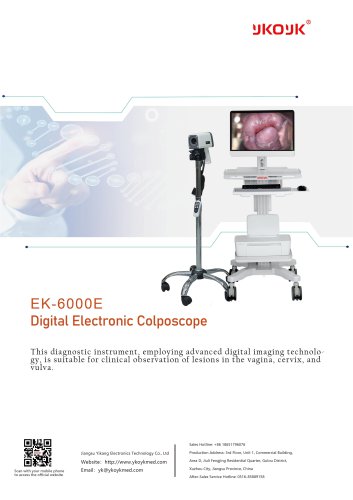 Digital Electronic Colposcope EK-6000E