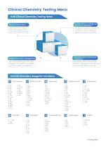 KHB Clinical Chemistry Testing Menu - 2