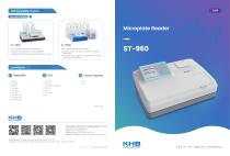 KHB ST-960 ELISA Microplate Reader Brochure - 1