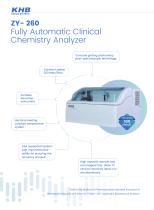 KHB ZY-260 Fully Automatic Clinical Chemistry Analyzer - 2