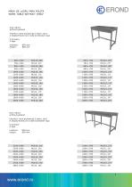 EROND stainless steel furniture catalogue - 7