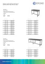 EROND stainless steel furniture catalogue - 8