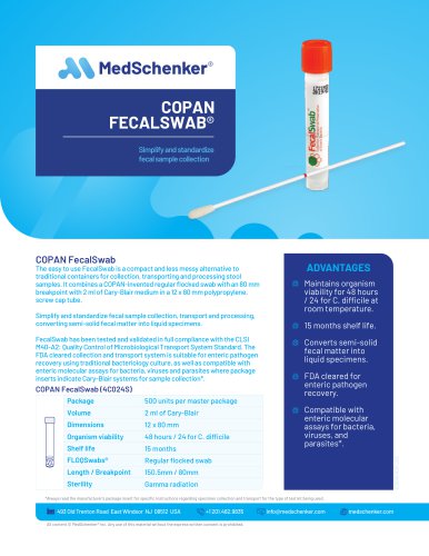 COPAN FECALSWAB