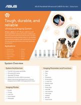 ASUS Handheld Ultrasound LU800 for Veterinary Care Datasheet-1