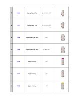 Teetanium Abutments Reference Catalog - 2