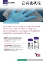 Super Sani Cloth product sheet - 1