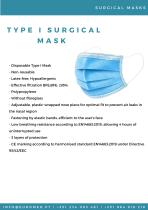 TYPE I SURGICAL MASK - Technical Sheet-1