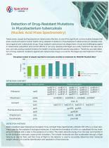 Detection of Drug-Resistant Mutationsin Mycobacterium tuberculosis - 1