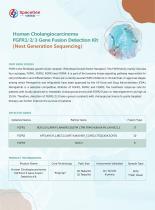 Human Cholangiocarcinoma FGFR1/2/3 Gene Fusion Detection Kit - 1