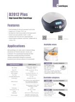 D2012 Plus High Speed Mini Centrifuge - 1