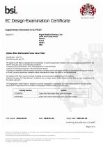 OptionELITE Retrievable Vena Cava Filter System CE Certificate-2