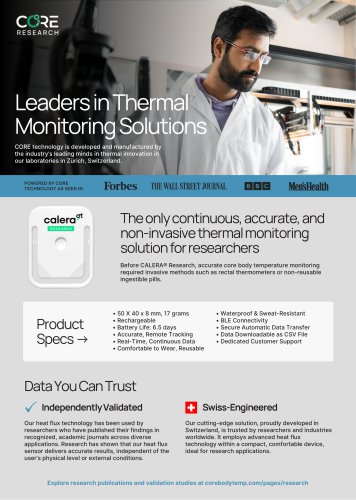 CORE Calera Brochure