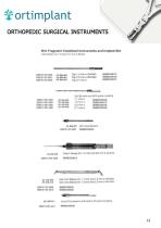 ORTHOPEDIC SURGICAL INSTRUMENTS - 12