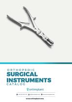 ORTHOPEDIC SURGICAL INSTRUMENTS - 1