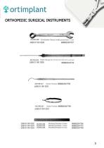 ORTHOPEDIC SURGICAL INSTRUMENTS - 6