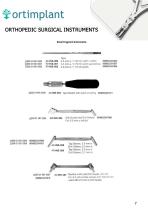 ORTHOPEDIC SURGICAL INSTRUMENTS - 8