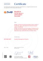Certificate  ISO 9001:2015-1