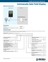 Intrinsically Safe Field Display for use with Easidew I.S. and Easidew PRO I.S.-2
