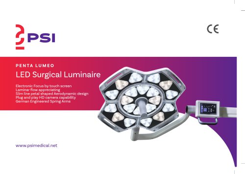 Penta Lumeo LED Surgical light Electronic focus