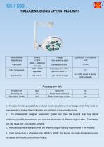 Suxin SX-500 Ceiling halogen operating light