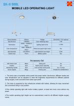 Suxin SX-500 Mobile touched color operating light