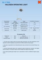 Suxin SX-700 Mobile halogen operating light-1
