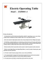 Suxin SXD8801-A hand and foot operating table