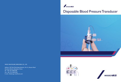 Disposable Blood Pressure Transducer