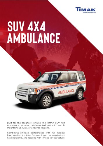 SUV 4X4 Ambulance