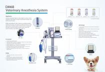 Veterinary anesthesia machine DM6B - 2