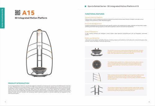 A15 3D Integrated Motion Platform Enhance Muscle Strength Physiotherapy Equipment