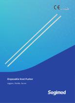 Laparoscopic surgery knot pusher Annualar Type Cavate Type