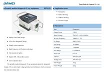 Dawei medical portable X-ray RDX-5B-1