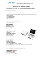 Dawei Portable Veterinary BW Ultrasound MU12