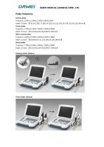 Dawei Portable Veterinary BW Ultrasound MU12 - 2