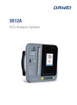 DE12A 12-lead ECG Machine