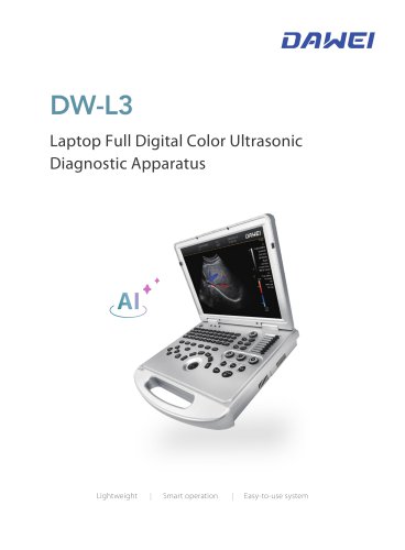 DW-L3 Laptop Full Digital Color Ultrasonic Diganostic Apparatus