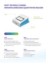 Automatic immunoassay analyzer iRaTe300 / iRaTe1600 - 3