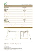Fatali Medical Wireless Flat Panel Detector FTLFPD-M1717V-2